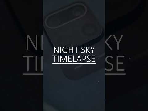 Night Sky Timelapse | Shot on Redmi Note 9 Pro