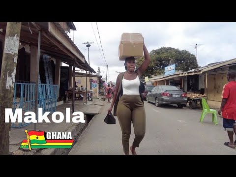 Welcome Africa’s biggest market in Ghana Accra-Makola  🇬🇭