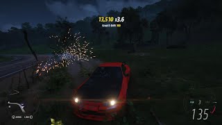 Forza Horizon 5 Nissan skyline GT-R 1993 V Spec 1270HP Drifting project Test Drive 4K