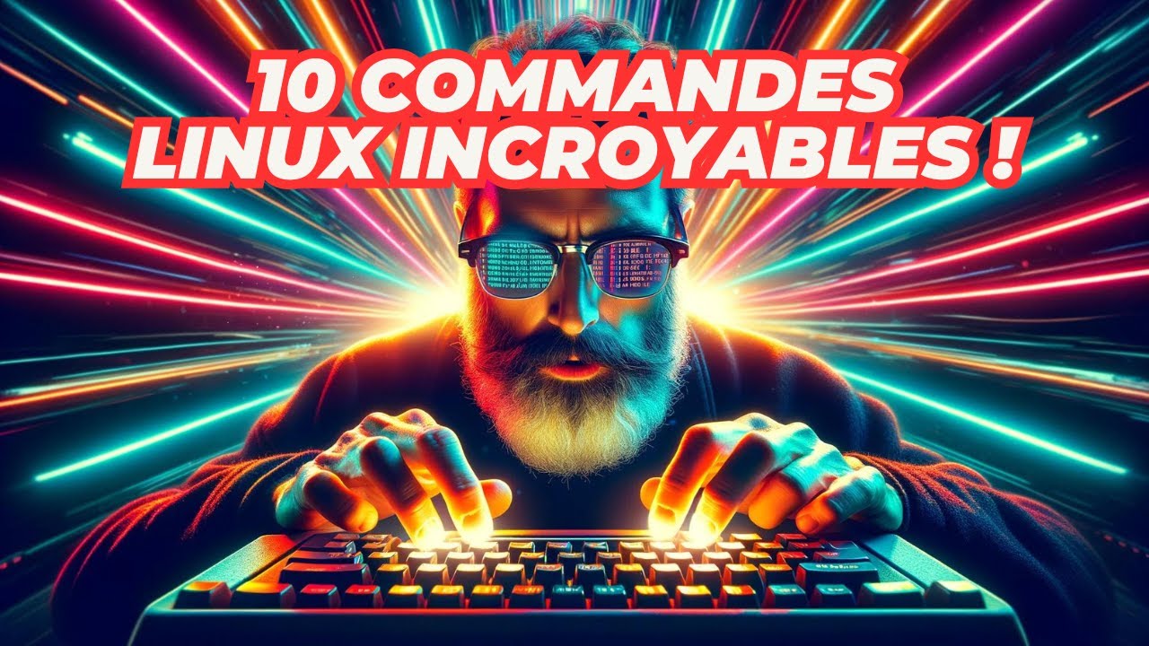 10 commandes LINUX incroyables (pour devenir le roi ou la reine du terminal 👑)
