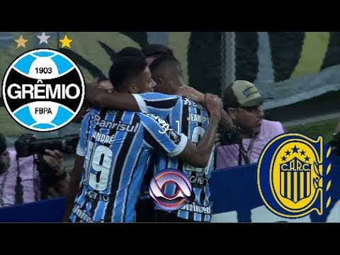 Gols - GRÊMIO 3 x 1 Rosário Central - Libertador...