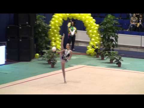 GAUDIO Natalia BRA Ball | Rhythmic Gymnastic World Cup, Bucharest 2013