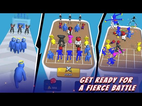 Blue Run And Merge Friends | Level 1 to 10