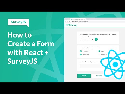 Phần mềm SurveyJS tính năng