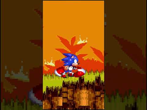 Sonic VS Green Bomber (Short Sprite Animation) #sonic #shorts #sonicthehedgehog