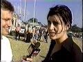 Elastica - Blue (live) & interview by Justine