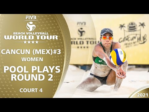 Court 4 | Women's Pool Play - Round 2 | Full Day | 4* Cancun 2021 #3