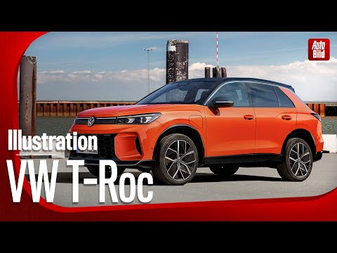 VW T-Roc Illustration | Der neue T-Roc wird ein kleiner Tiguan