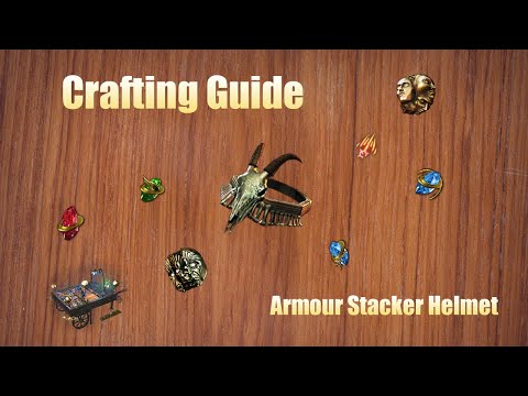Aura Stacking Helmet Crafting Guide [3.18] | Used on my Armour Stacker | 2 different Budgets