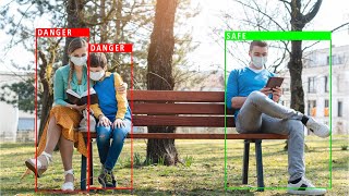 Social Distancing Using MATLAB