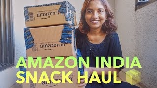 Amazon India Food / Snack Haul // #MagaliVlogs