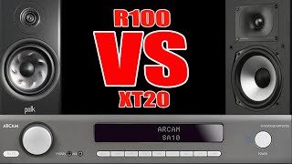 Video thumbnail for [Sound Battle] Polk Audio Reserve R100 vs Polk Audio XT20 Bookshelf Speakers w/Arcam SA10 Amp by E Project
