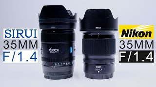 Nikon 35MM F/1.4 vs Sirui 35 MM F/1.4 | Best 35 MM Focal Length | Nikon ZR vs Nikon Z6III