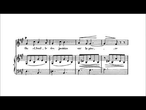 Gabriel Fauré - Dans Les Ruines d'Une Abbaye Op. 2/1 (1869) [Score]