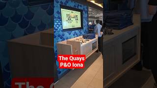 P&O Iona Quays - is the food actually good? #pandocruises #cruise #shorts