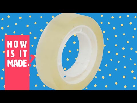 How is sticky tape made? (Sir Sidney McSprocket's How's It Made)
