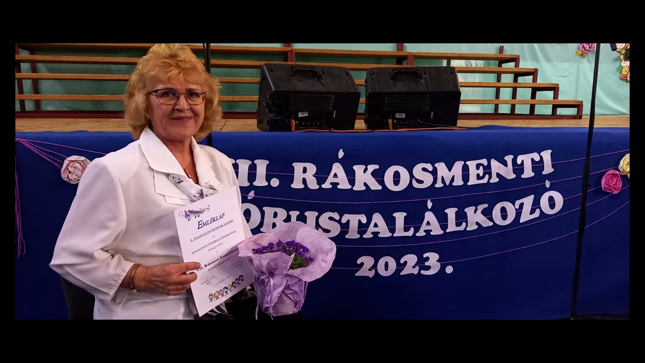 Énekkarunk fellépése 2023.03.