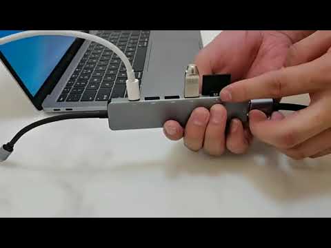 USB HUB 7в1 TYPE-C HDMI+SD+TF+3хUSB+PD разветвитель юсб хаб концентратор для ноутбука или компьютера - фото 1 - id-p2477004654