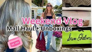 Weekend Vlog | Mall Haul, Collab Unboxings & Hair Products