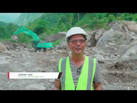 निर्माण तिब्र बनाउँदै संखुवाखाेला जलविद्युत् आयोजना