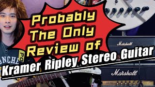 Video thumbnail for 1985 Kramer Ripley Stereo Guitar Review! by Lee Q Wu