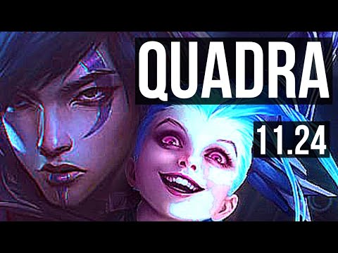 APHELIOS & Sona vs JINX & Sylas (ADC) (DEFEAT) | Quadra, Godlike | EUW Challenger | 11.24