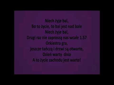 Maryla Rodowicz -  Niech żyje bal + tekst