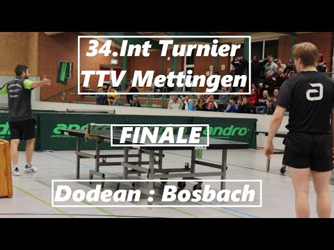 Mettingen [FINALE] L.Bosbach(2221TTR) gegen A.Dodean(2271TTR) und das aufzeigen der Grenzen 🔥👌