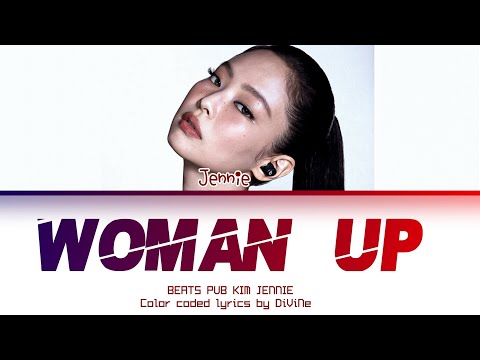 Beats pub KIM JENNIE "WOMAN UP" | Color coded lyrics by DiViNe