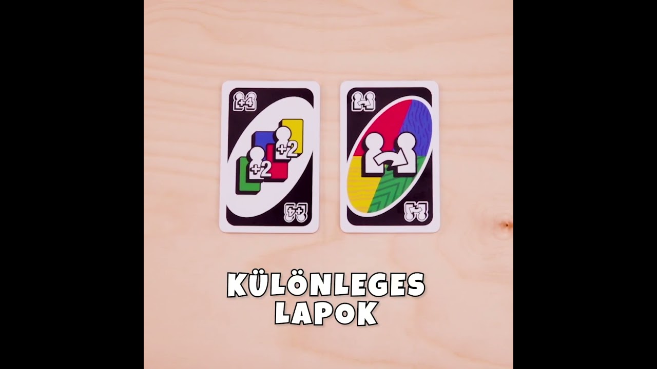 UNO Teams kártyajáték - Mattel videó