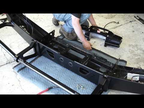 Installing the ZEON Platinum Winch and Short Relocation Kit on an ARB Bumper