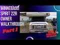 2022 Winnebago Spirit/ Minnie Winnie 22R Owner Exterior Walkaround Part 1.
