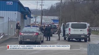 ICE arrested 650 people in West Virginia in January: Report