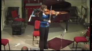 Fenella Humphreys (violin) plays Bach : 'Allemande' from Partita no 2 in D minor