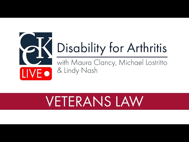 VA Disability for Arthritis