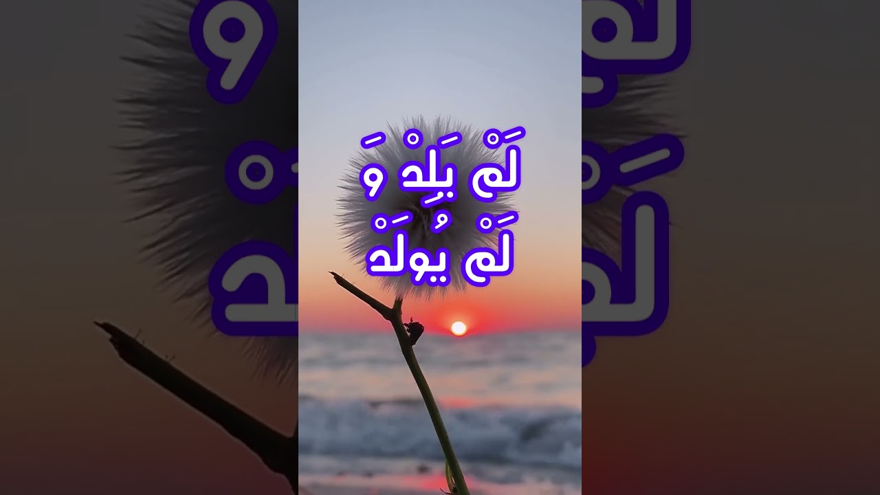 стих 3 сура ихлас коран декламация и красивый русский перевод