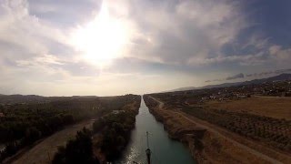 preview picture of video 'The Corinth Canal with Clipper Stad Amsterdam'