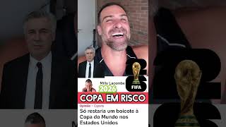 Copa do Mundo, pode não acontecer esse ano de 2026! Milly Lacombe pode cancelar o evento do futebol