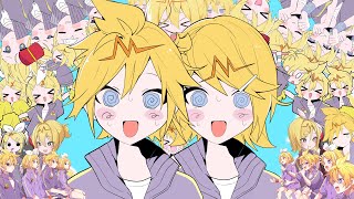!?(00:02:11 - 00:02:25) - テレパシ / 鏡音リン・レン 【Telepathy / DECO*27 cover by Kagamine Rin & Len】卓球少年 TakyuP