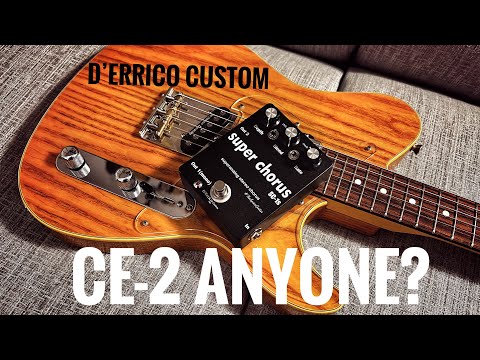 D'Errico Custom Super Chorus with Baritone Guitar
