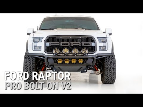 2017 - Up Ford Raptor ADD PRO Bolt-On V2 Front Bumper