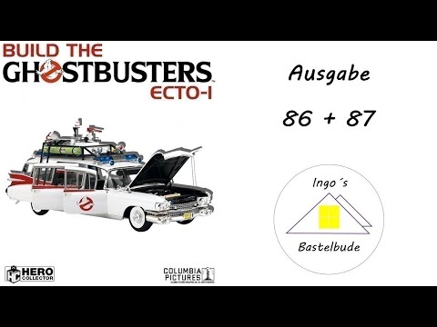 Ghostbusters ECTO-1 #86 + #87 - Eaglemoss