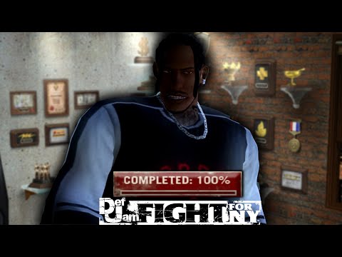 Def Jam Fight For NY: FULL 100% ALL TROPHY RUN (ALL FIGHTS + CUTSCENES) HARD DIFFICULTY [2K HD]