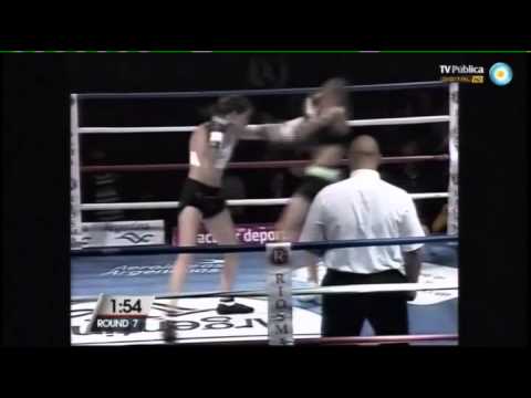 Gabriela BOUVIER vs Carolina ALVAREZ - IBF - Full Fight - Pelea Completa