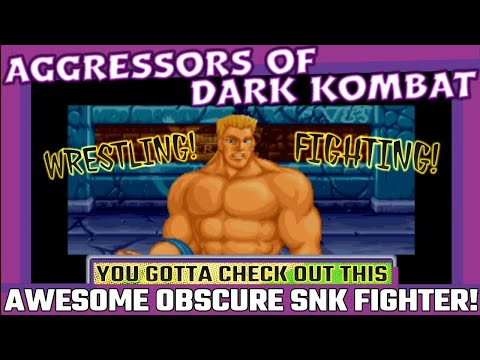 AGGRESSORS OF DARK KOMBAT - Awesome Obscure SNK Fighter! - REVIEW