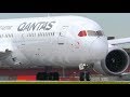 INCREDIBLE Qantas Boeing 787 9 Dreamliner CLOSE UP Takeoff Melbourne Airport Plane Spotting