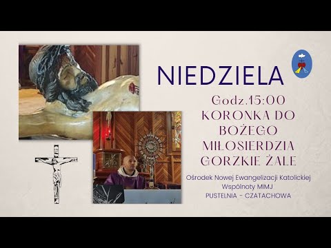 Koronka do Bożego Miłosierdzia. Gorzkie żale. Transmisja Online.  02.04.2023 r. Godz.15:00