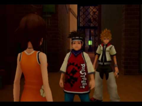 Kingdom Hearts II, Final Mix cutscene: 77 - Two Days Left of Summer Holidays