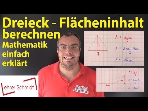 Triangle - Calculate Area | Lehrerschmidt