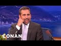 Steve Carell Improvises Some New Characters | CONAN on TBS